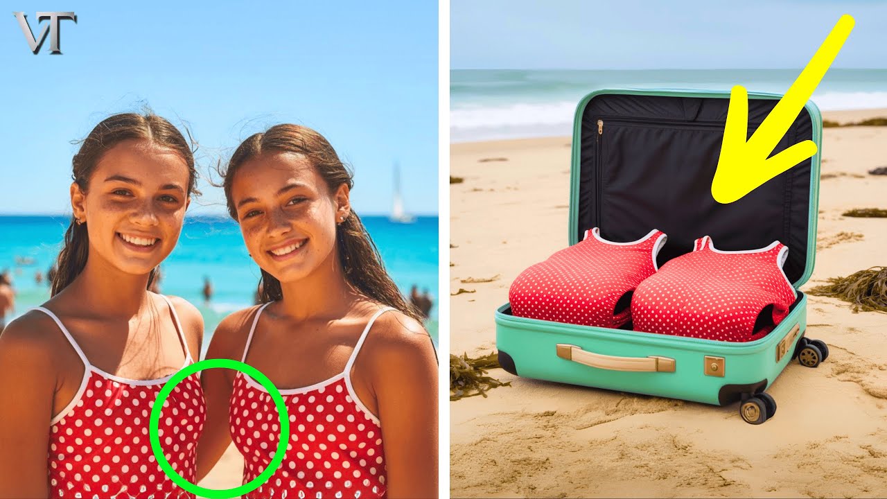 Gemelas desaparecen en la playa y meses después aparece una maleta con sus trajes de baño