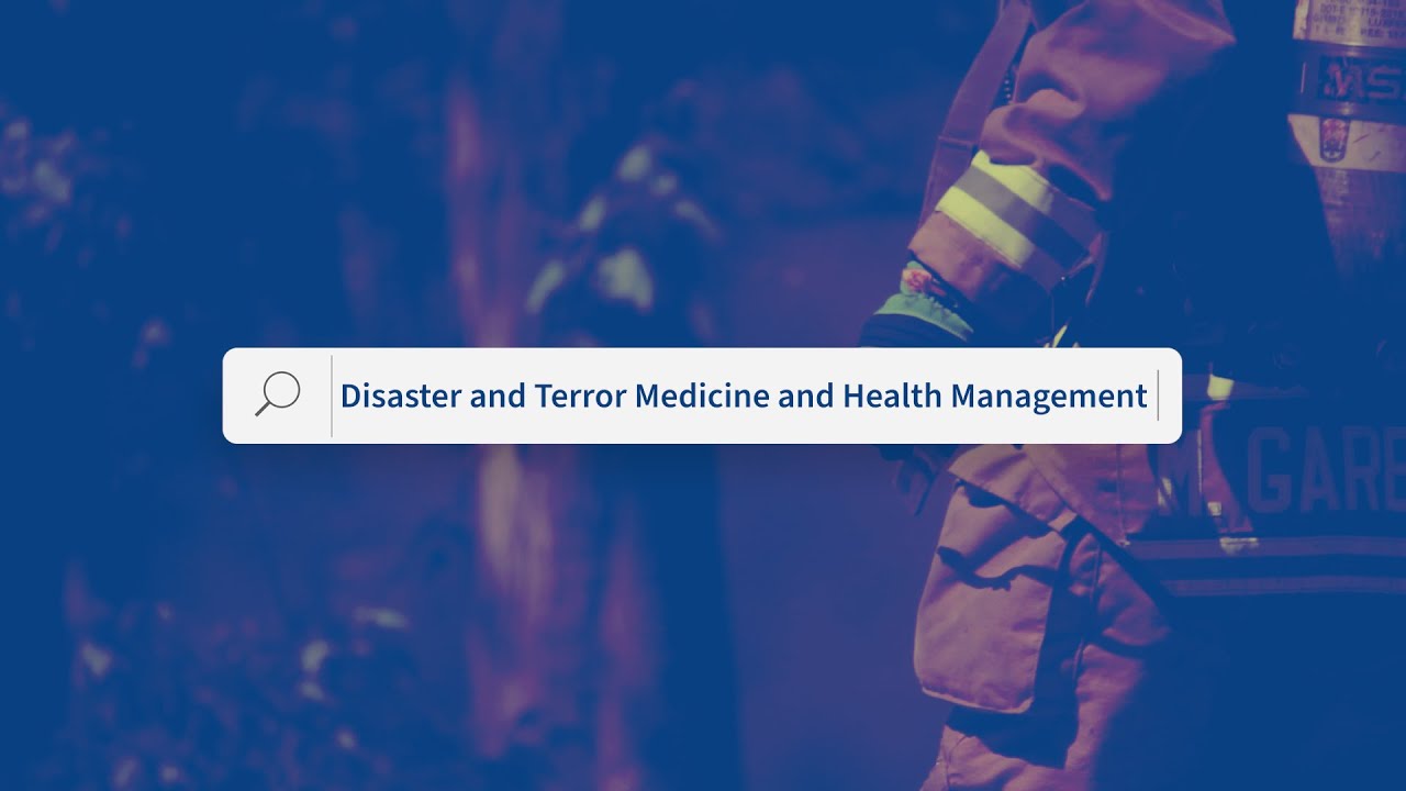 Specialist Certificate in Disaster and Terror Medicine and Health Management