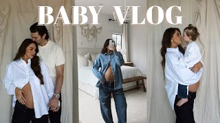 BABY VLOG | maternity pics, packing for babymoon & appointment