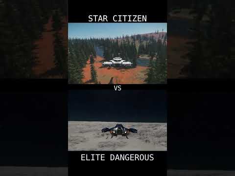 #shorts Star Citizen VS Elite Dangerous