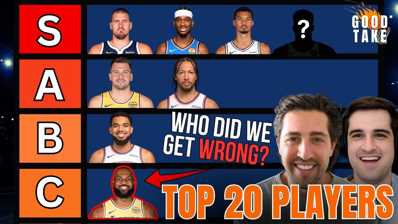 We Ranked the Top 20 NBA Players for Next Season... and It's Chaos