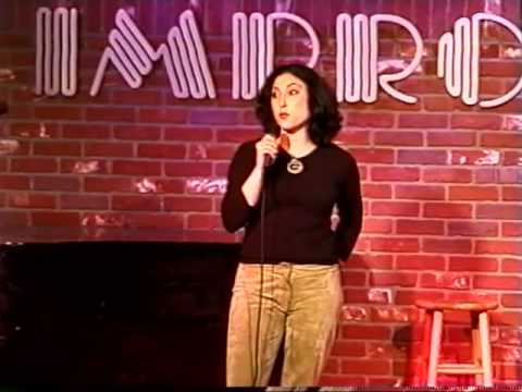 Abby Lodmer (Humor Healing Humanity) doing Stand-Up Comedy at the Hollywood Improv, 2002
