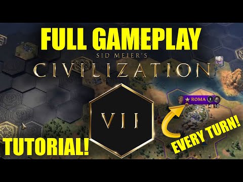 Civilization 7 - A Tutorial for Complete Beginners - Part 1 #sponsored