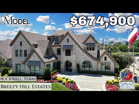 New Construction Homes in Dallas - Grand Homes in Breezy Hill Estates Rockwall, TX