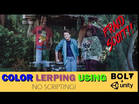 Color Lerping w/ Bolt + Unity (NO CODE!)