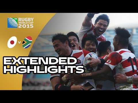 The Brave Blossoms’ Finest Hour 🔥| South Africa v Japan | Rugby World Cup 2015 | Extended Highlights