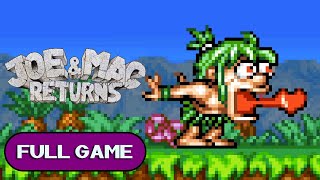 Joe & Mac Returns ARCADE FULL GAME Longplay Gameplay Walkthrough Playthrough VGL