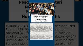 Pernyataan Menohok Menteri Nusron: Tak Siap Dicaci Maki, Belum Pantas Jadi Pejabat