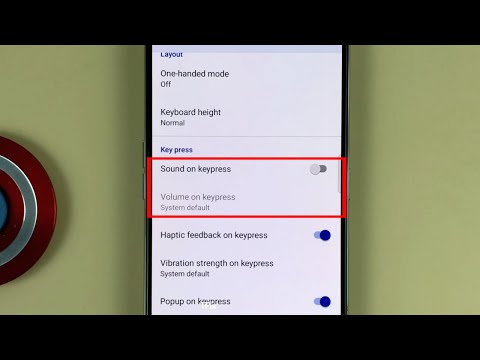 How to change keyboard typing sound on OPPO Reno2 F Android 11