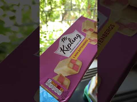 Mr Kipling | Battenbergs|#shorts #food#bakes