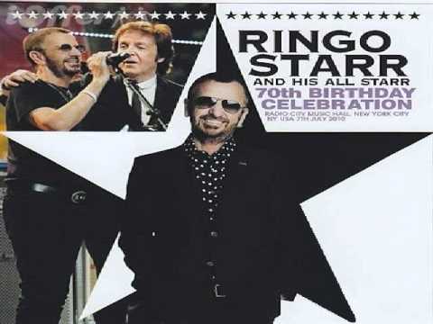 Ringo Starr - 70th Birthday Celebrations - With A Little Help From My Friends & Give Peace A Chance