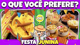 Você prefere Paçoquinha ou Maçã do Amor? #QuizDosGenios #Quiz