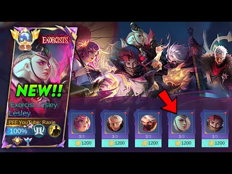 LESLEY NEW EXORCIST SKIN IS FINALLY HERE!! (THANKYOU MOONTON!🤗)