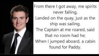 Celtic Thunder Rocky Road To Dublin Lyrics