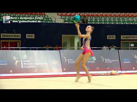 Tara Dragas (SLO) - Junior 01 - Indian RG Cup Hyderabad 2019