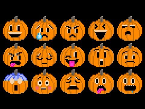 Pumpkin Feelings - Halloween Jack-O'-Lanterns - Emojis - The Kids' Picture Show (Fun & Educational)
