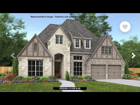 V281 - PERRY HOMES PLAN 3112W - XEM NHÀ CHO KHÁCH