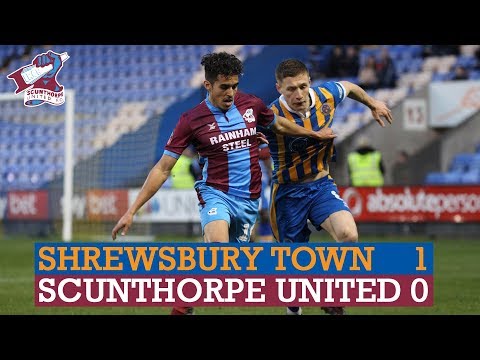 Match Action: 2018-19: FA Cup: Shrewsbury Town 1-0...