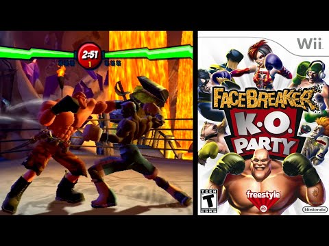 FaceBreaker K.O. Party ... (Wii) Gameplay