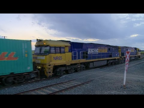 MA5 Container Train - PoathTV Australian Railways
