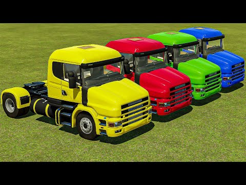 TRANSPORTING & LOADING MINI ZETOR TRACTORS WITH SUPER TRUCKS -  Farming Simulator 22