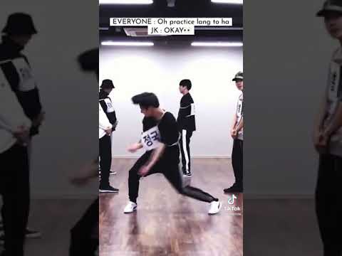 JKs attitude during practice time🤫🤔