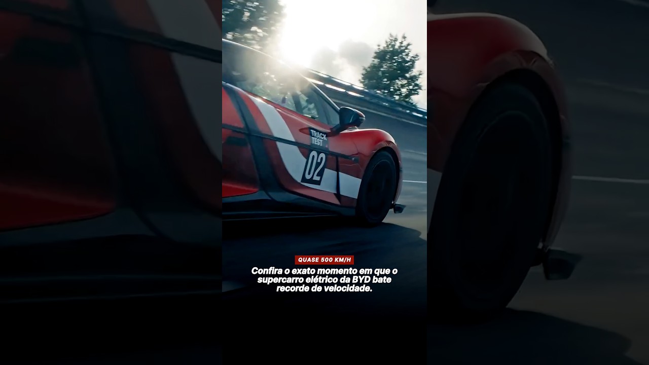 Confira o exato momento em que o YangWang U9 Xtreme bate recorde de velocidade