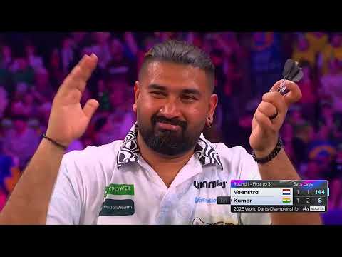 NITIN KUMAR VS RICHARD VEENSTRA HIGHLIGHTS 2026 WORLD DARTS CHAMPIONSHIP