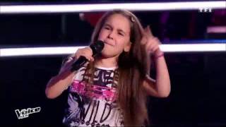 The Voice kids Battle : Manuela – Steven – Laure « Papaoutai » ( stromae )