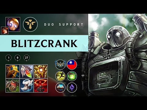 Blitzcrank Support vs Janna - TW Challenger Patch 25.23