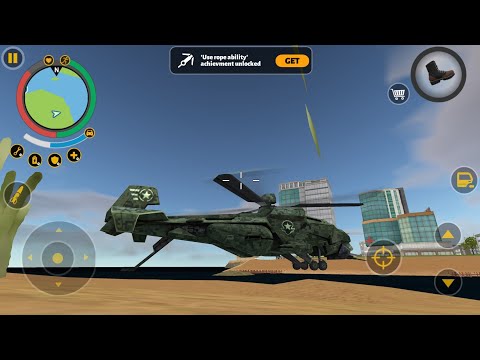 Aaj Toh Shark Helicopter Chura Liya In Rope Hero 3