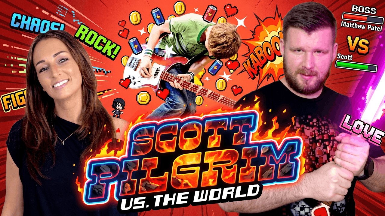 My wife REACTS to SCOTT PILGRIM VS THE WORLD for the FIRST Time