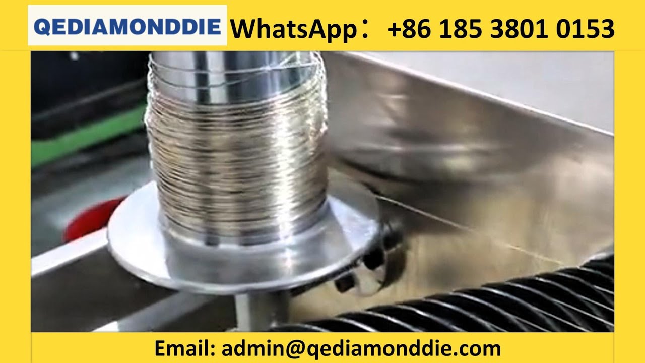 💎 Hard wire drawing without dulling! PCD wire drawing dies: No deviation in precision 🔧