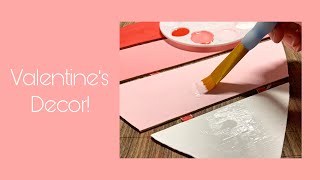 Valentine's Day Decor | Dollar Store DIY