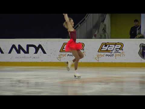 2017 Santa Claus Cup : Antonina DUBININA(SRB) - FS SENIOR LADIES, Short program