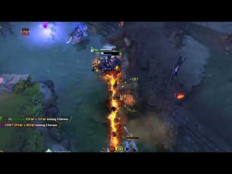 Yopaj's Perspective - in his simple ironwood branch trick - DreamLeague Season 22 #dota2highlights