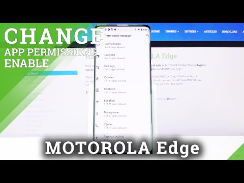 How to Operate Permissions in Motorola Edge – App Permission Manager