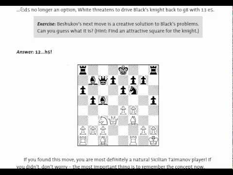 The Sicilian Taimanov: Move by Move