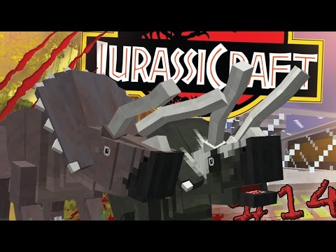LA GABBIA DEI TRICERATOPI ! - JURASSICRAFT ITA #14