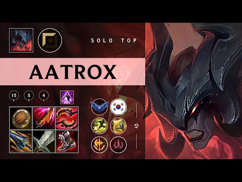 Aatrox Top vs Gangplank - KR Diamond Patch 26.02