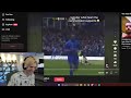 xQc dies laughing at football commentator being completely bias