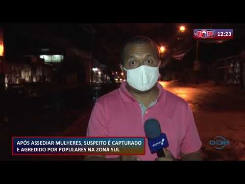 Homem é agredido por populares ao ser flagrado assediando mulheres em Teresina 29 09 2020