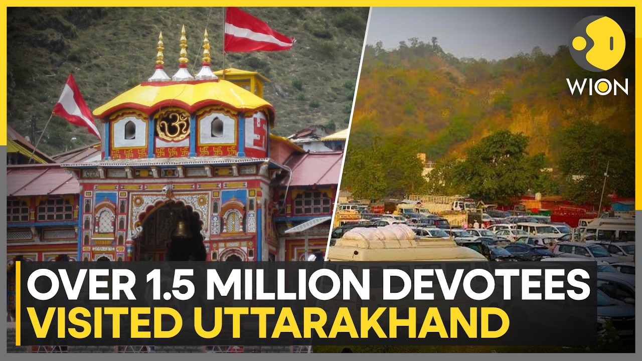 Char Dham Rush Chokes Uttarakhand: Massive Traffic Jams as Pilgrim Numbers Soar | WION