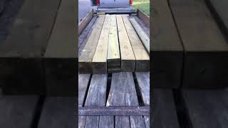 8x8 Treated Posts