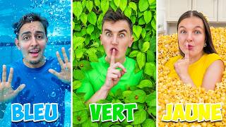 Cache Cache EXTRÊME en Une Seule COULEUR