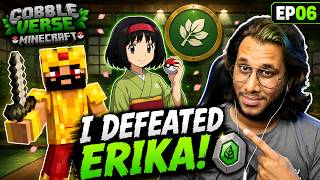 I Finally Beat Erika! | CobbleVerse Minecraft EP06