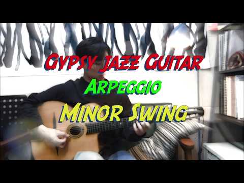 Gypsy Jazz Arpeggio | Minor Swing + Tab [집시재즈]