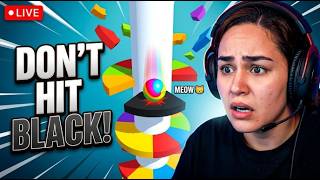 🔴 LIVE Stack Ball Challenge AND MEOW Challenge 😮🐱 #meow #stackball