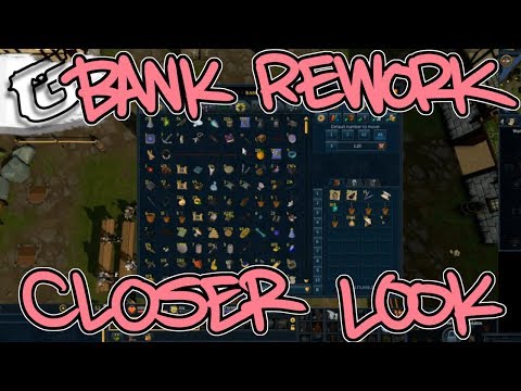 Bank Rework - A closer look before the Beta