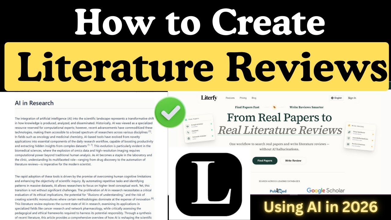 How to Create High-Quality Literature Reviews with AI in 2026  